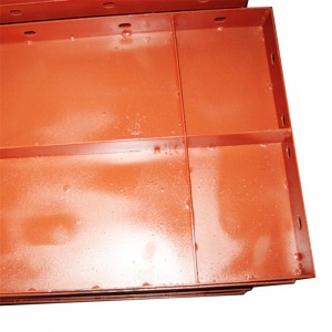 Type peint B de plat de volet en acier concret de construction avec l'épaisseur de plat 1.2mm